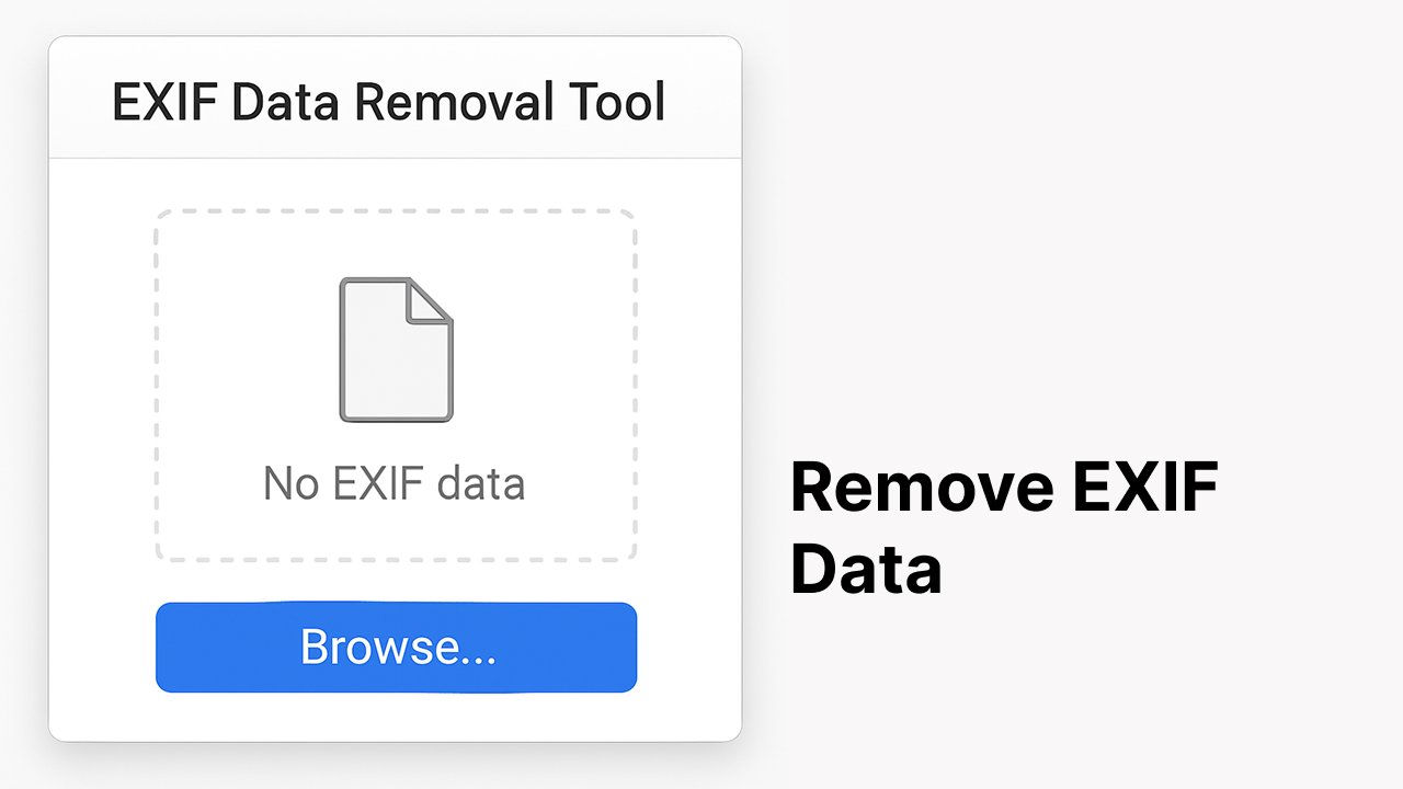 How to Remove EXIF Data from Photos Online (Free & Easy)